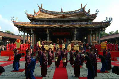 conclusion of confucius ceremony